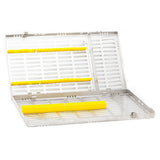Instrument Cassette, 16 Instruments with Space, 370mm L x 212mm W x 37mm H, 996838 - numedical