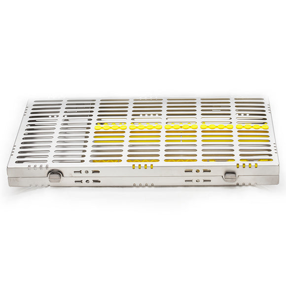 Instrument Cassette, 16 Instruments with Space, 370mm L x 212mm W x 37mm H, 996838 - numedical