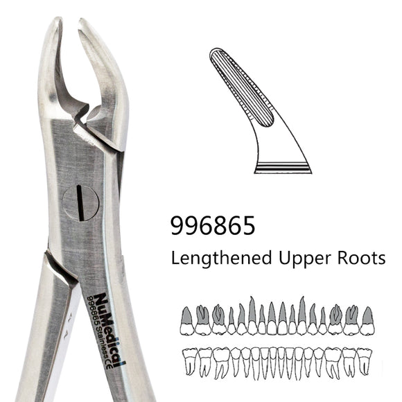 Extraction Forceps Pedo, Upper Incisors and Roots, for Hu-Fridy 150 Users, 996865 - numedical