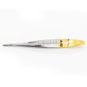 Needle Holder Castroviejo with Tungsten Carbide, Straight 14.5cm, 996899 - numedical