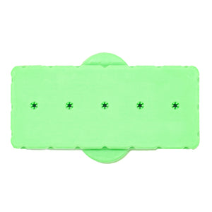 Silicone Bur Holder 5 burs, 997479 - Neon Green - numedical