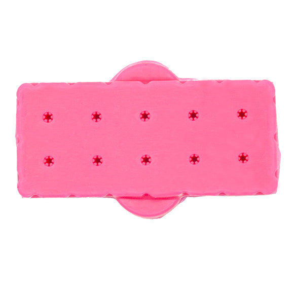 Silicone Bur Holder 10 burs, 997486 - Neon Pink - numedical