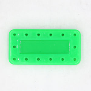 14 Hole Bur Block - Magnetic & Autoclavable, 997516 - Green - numedical