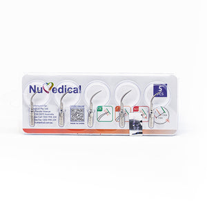 NuMedical Scaler Tips G1, 5pcs/pack, $5.19 per piece, SCALING, Compatible with EMS and Woodpecker, 995818 - numedical
