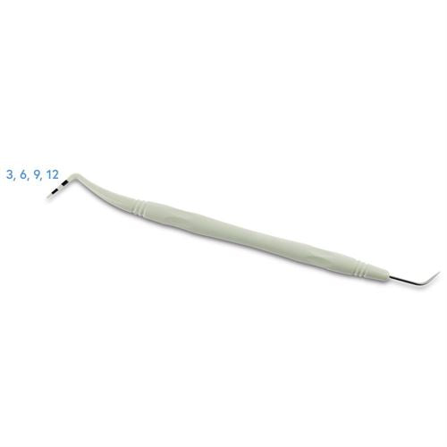 Periodontal Probe and Explorer, 3mm - 12mm, 993270 - numedical