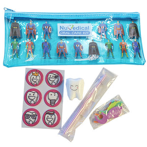Oral Care Kit Kids, 10kits/bag, 993816, 993817 - numedical
