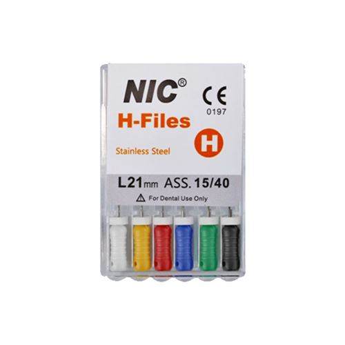 H Files, Stainless Steel, 993550-993583 - numedical