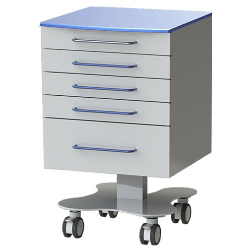 Stainless Steel Mobile Cabinet, 993501 - numedical