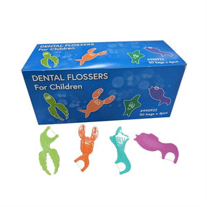 Kids Dental Flossers, 200pcs/box, 990922 - numedical